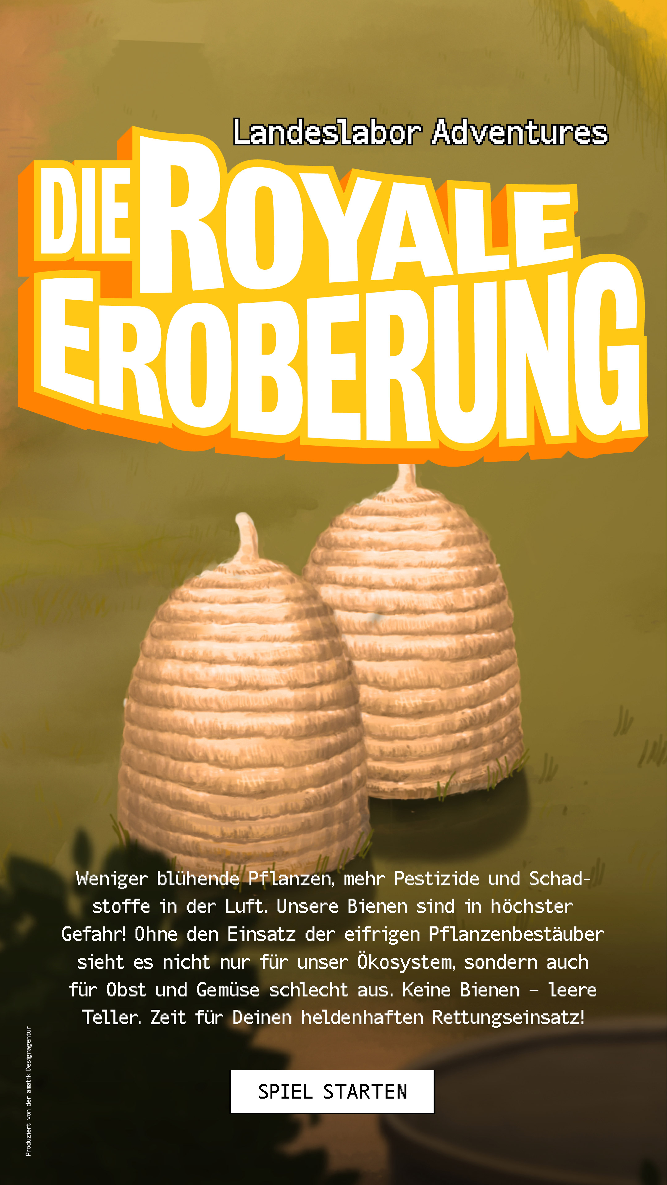Jedes Level thematisiert andere Aufgabenbereiche des Landeslabors. Zum Beispiel werden Pestizide und Schadstoffe in der Luft untersucht.